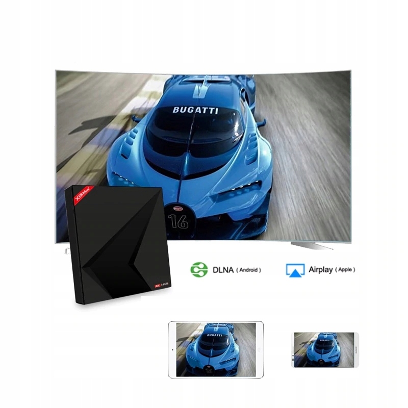 X88 Max Plus 4/64GB Android 9 Smart Tv EAN (GTIN) 0087952345748