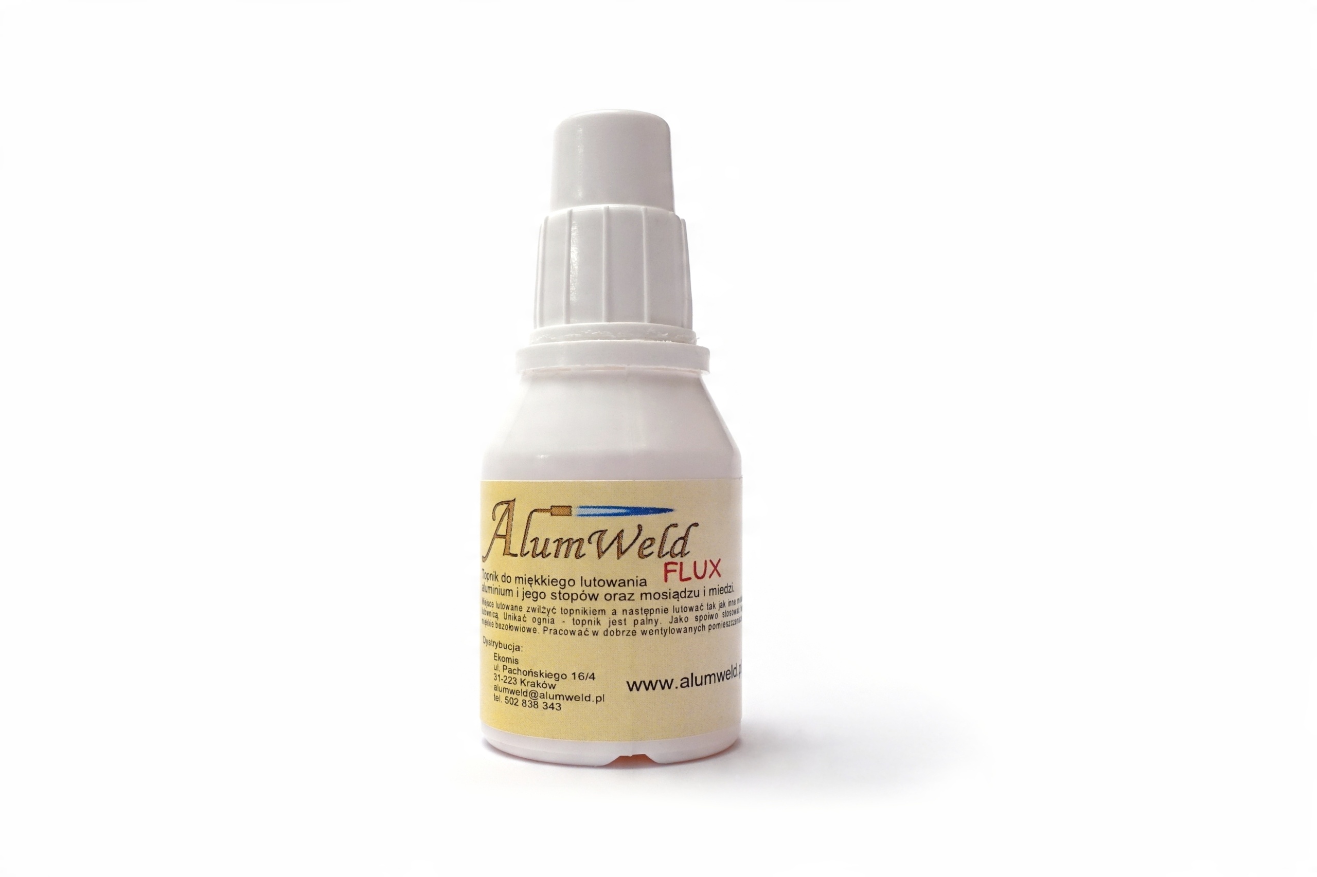 

F01M AlumWeld Flux 15ml Lutowanie Styków Aluminium