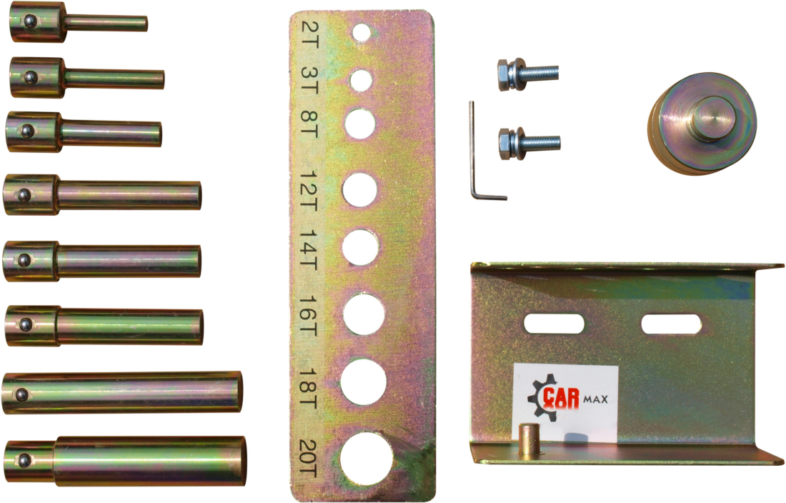 ADAPTERY DO PRASY PINY TULEJE NASADKI - PRASA Marka Carmax