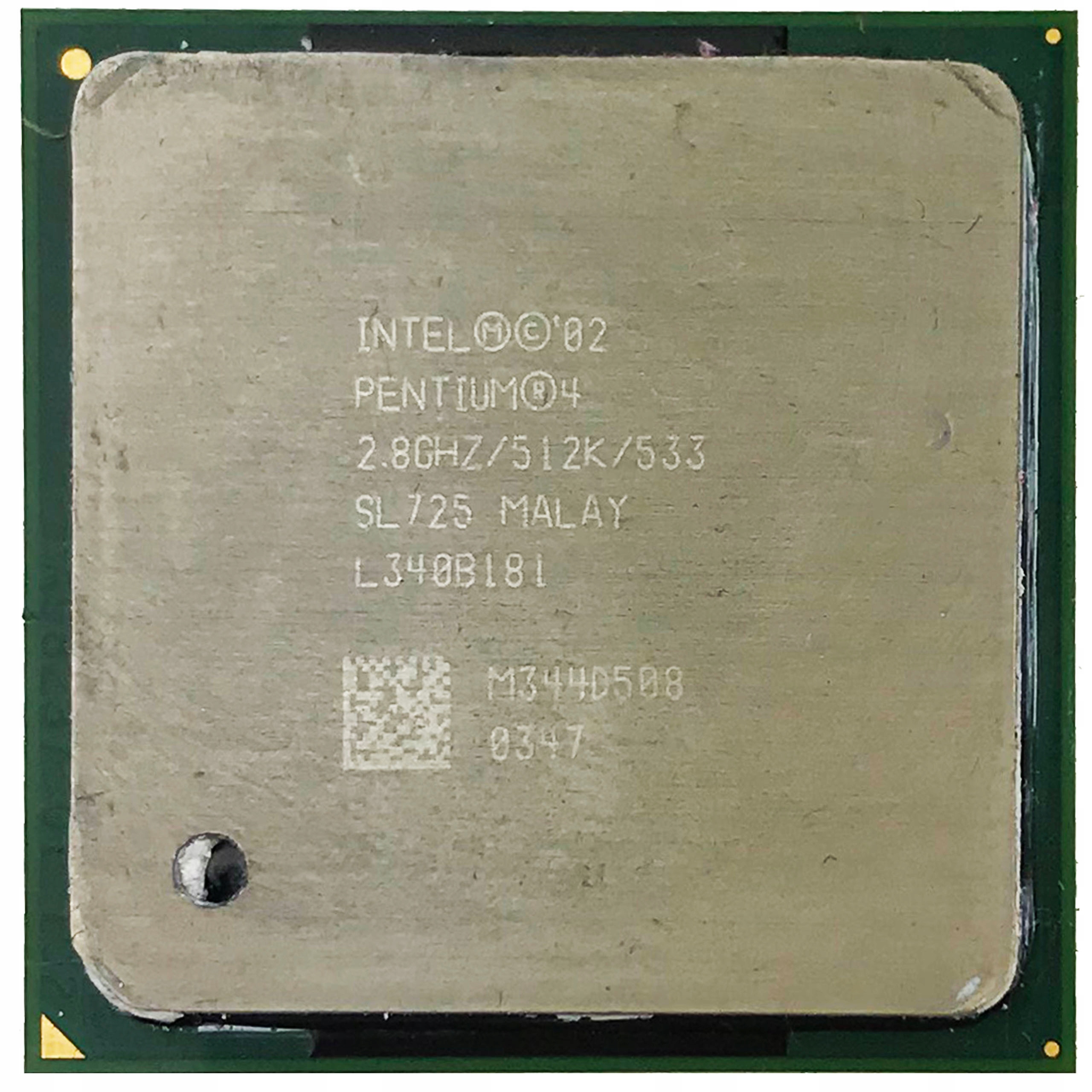478 PENTIUM IV 2,8 1/2M 533 | SL725 | 100% OK ?sR