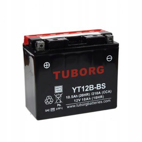 Аккумулятор Tuborg YT12B-BS 10.5 Ah 210A AGM