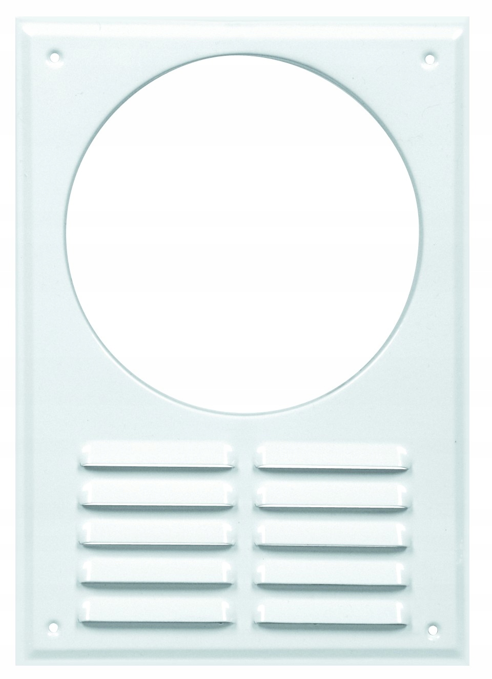 KRATKA WENTYLACYJNA BIAŁA OKAPOWA FI 100