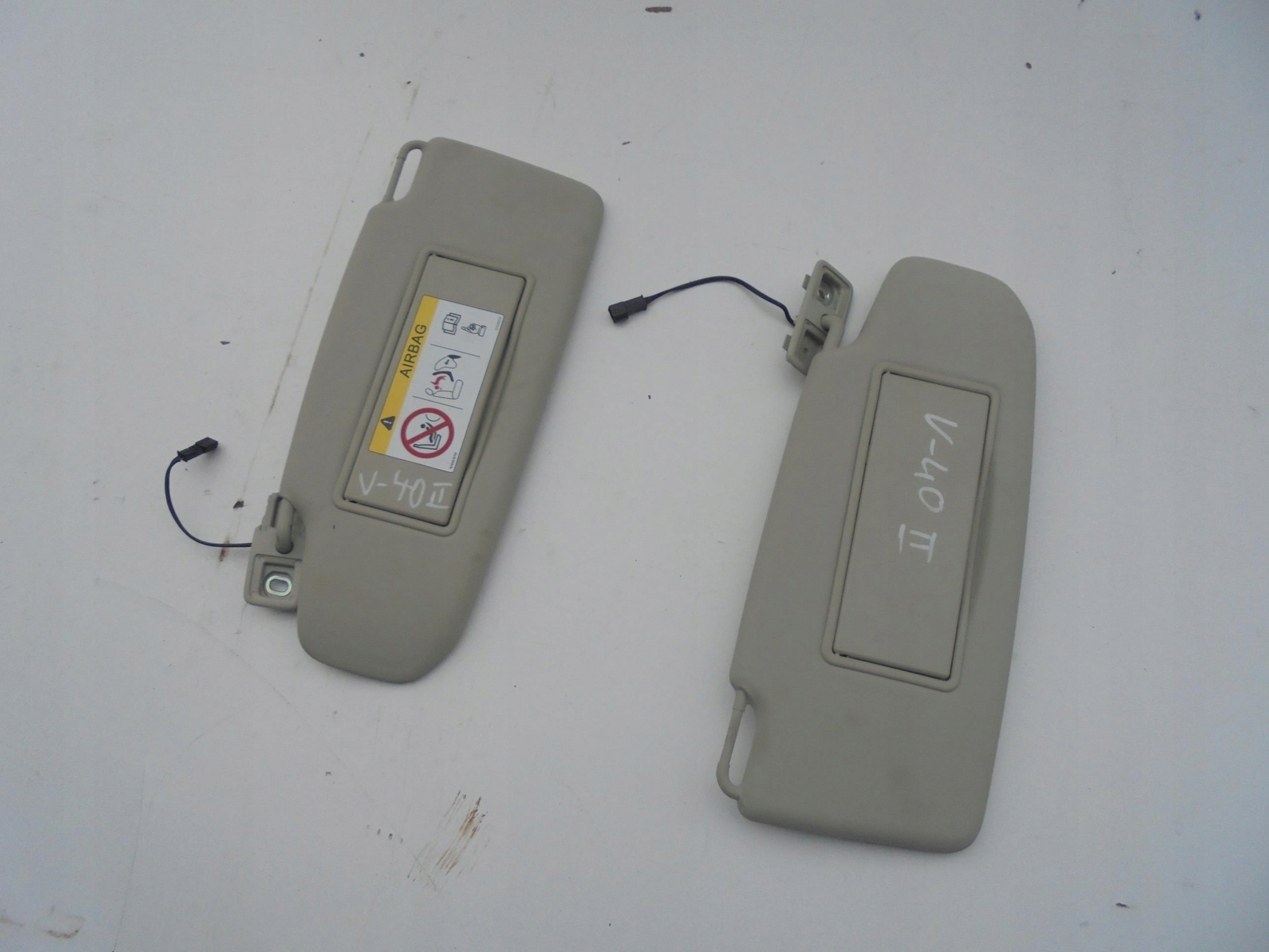 OSŁONA PRZECIWSŁONECZNA LEWA VOLVO V40 II