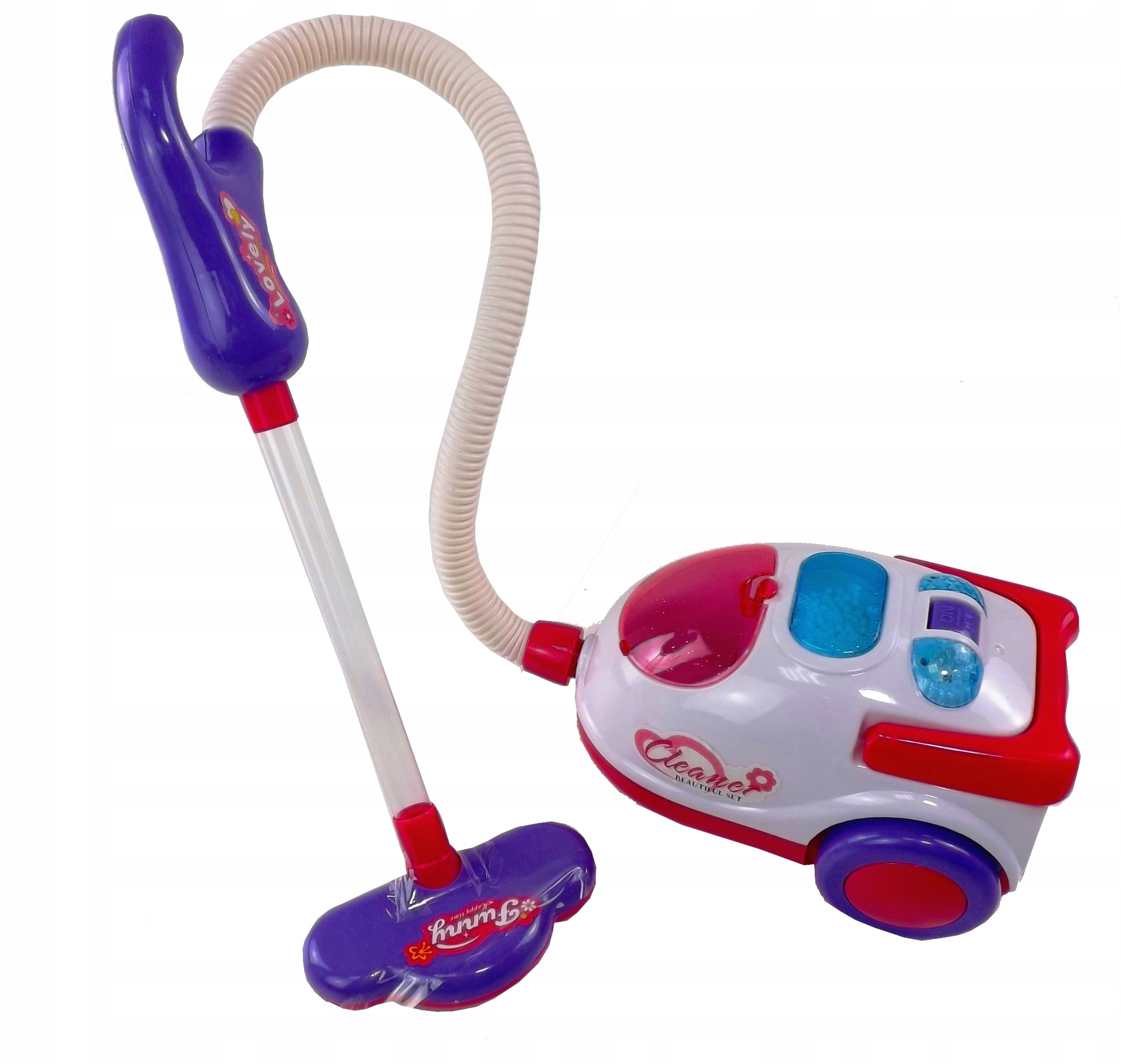 ODKURZACZ DLA DZIECI NA BATERIE RÓŻOWY 0535 CE Baterie 3x AA brak w zestawie