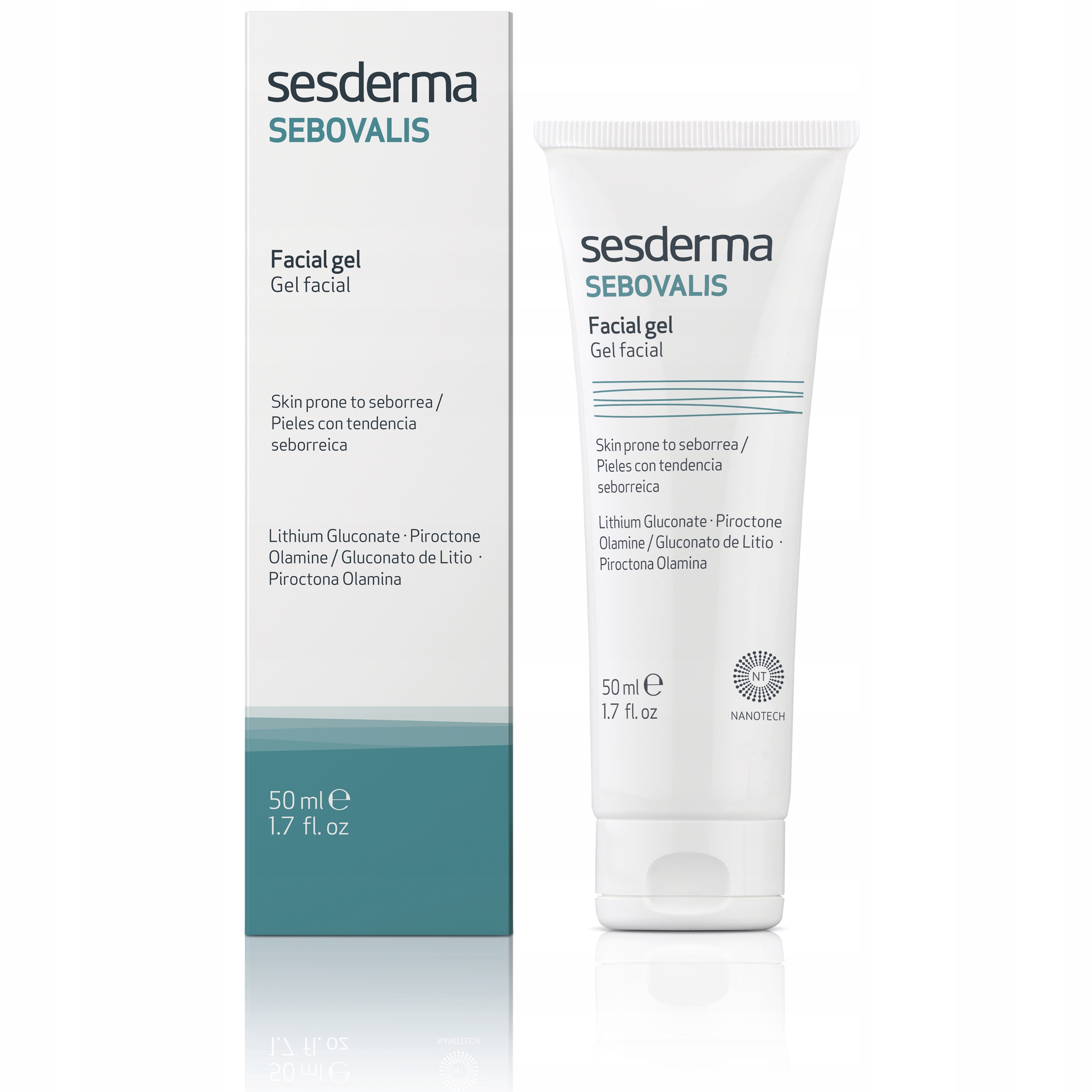 Żel wielozadaniowy do twarzy Sesderma dzień i noc 50 ml