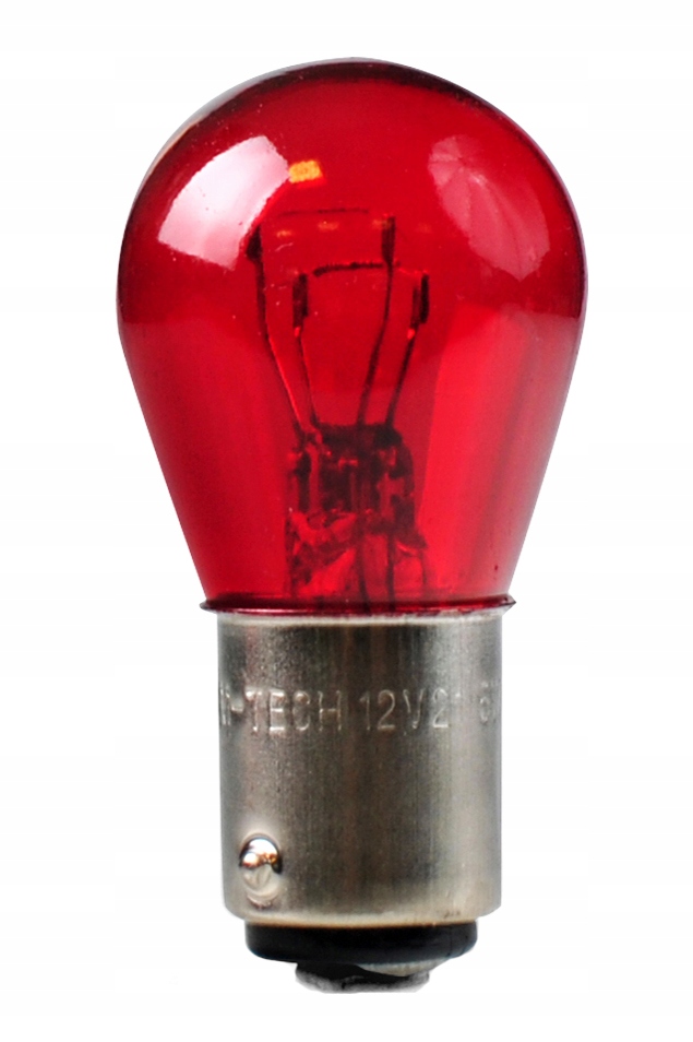 

Żarówka czerwona lampa tył 21/5W BAY15d 12V