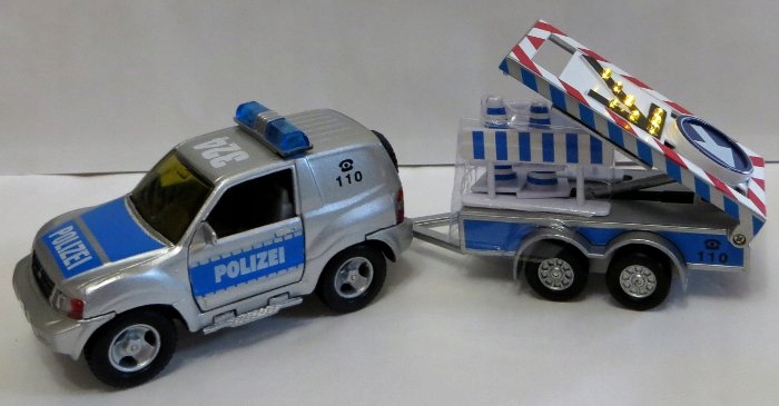 POMOC DROGOWA POLICJA Z PRZYCZEPKĄ MEATAL ŚWIATŁO Kod producenta HXCL009