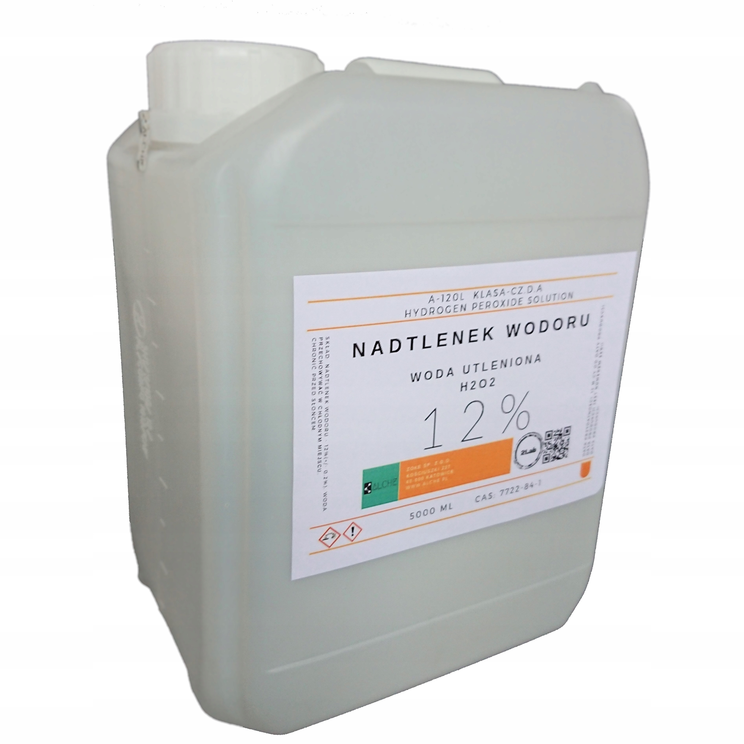 

Nadtlenek wodoru 12%. Woda utleniona 12%. 5000 ml.