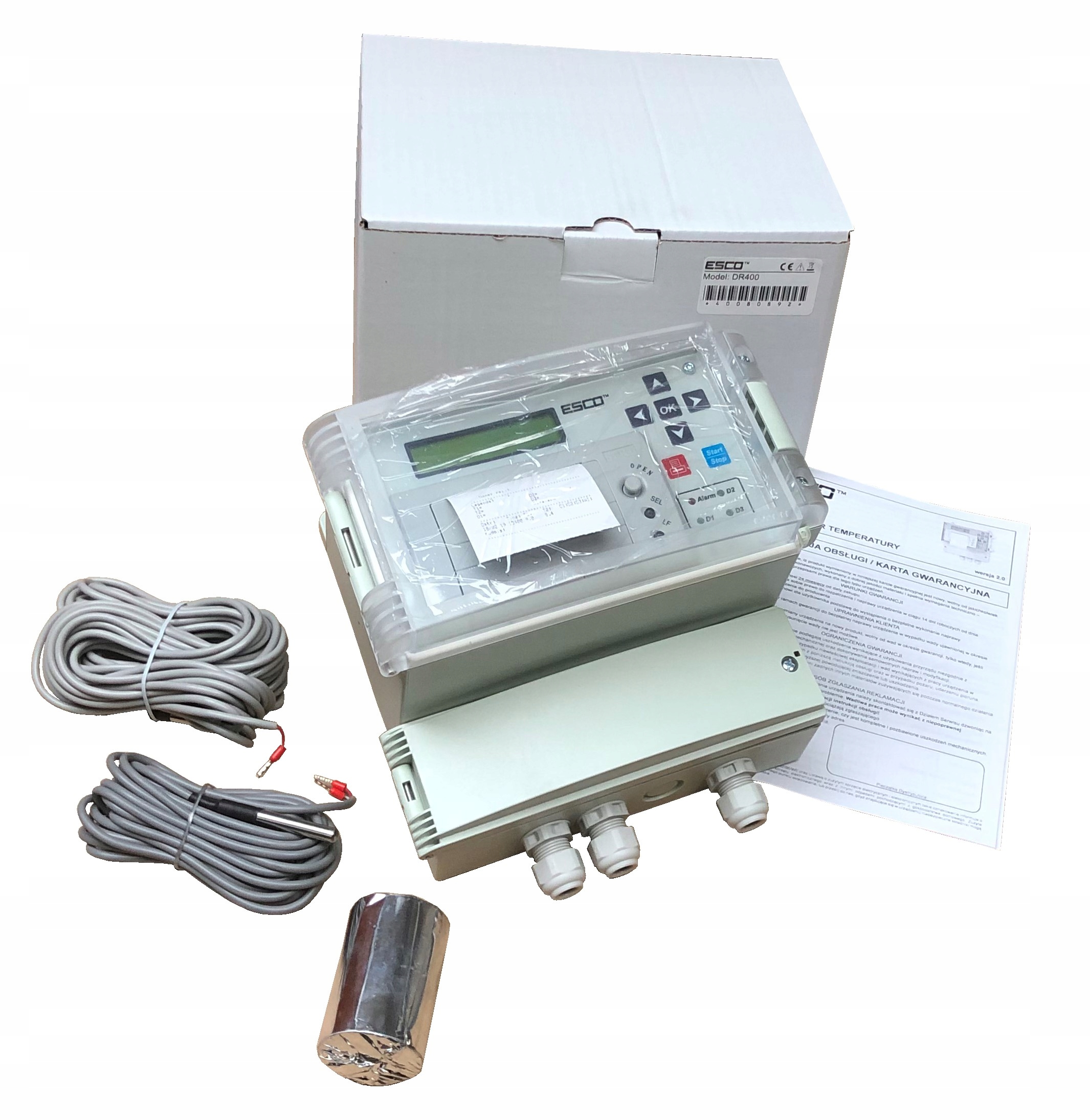 CEL86 - РЕГИСТРАТОР ТЕМПЕРАТУРЫ ТЕРМОГРАФ DR-400