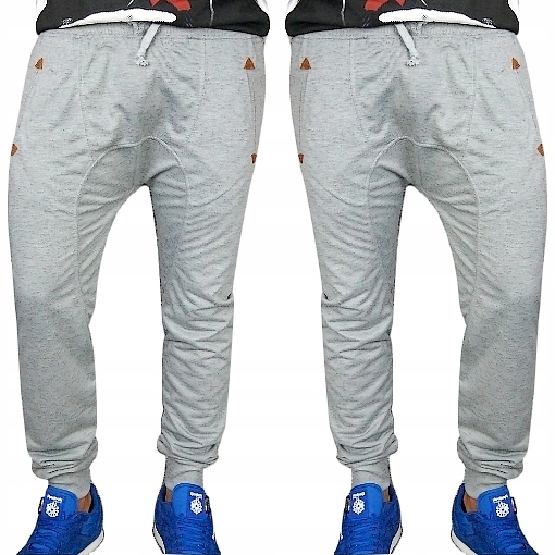 

modne Dresowe Spodnie Męskie dresy M/L--30%%%