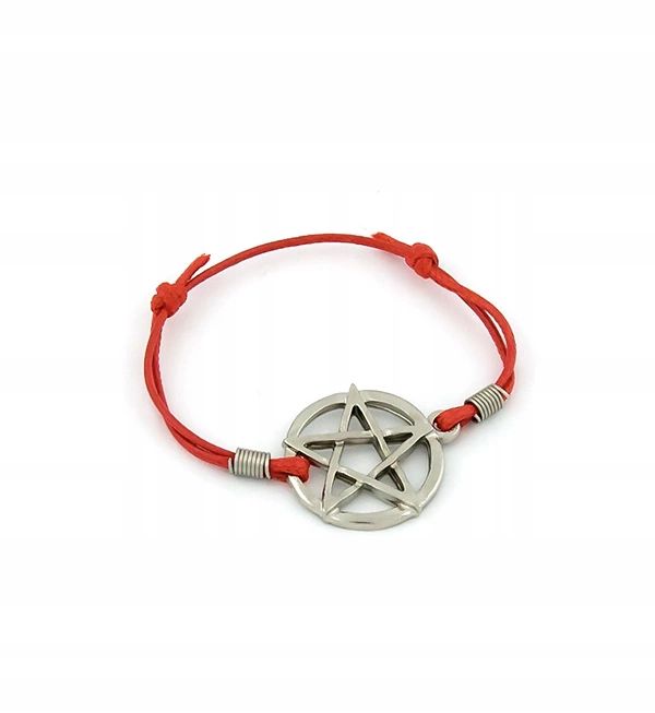 

Bransoletka Pentagram Sznurek Czerwony