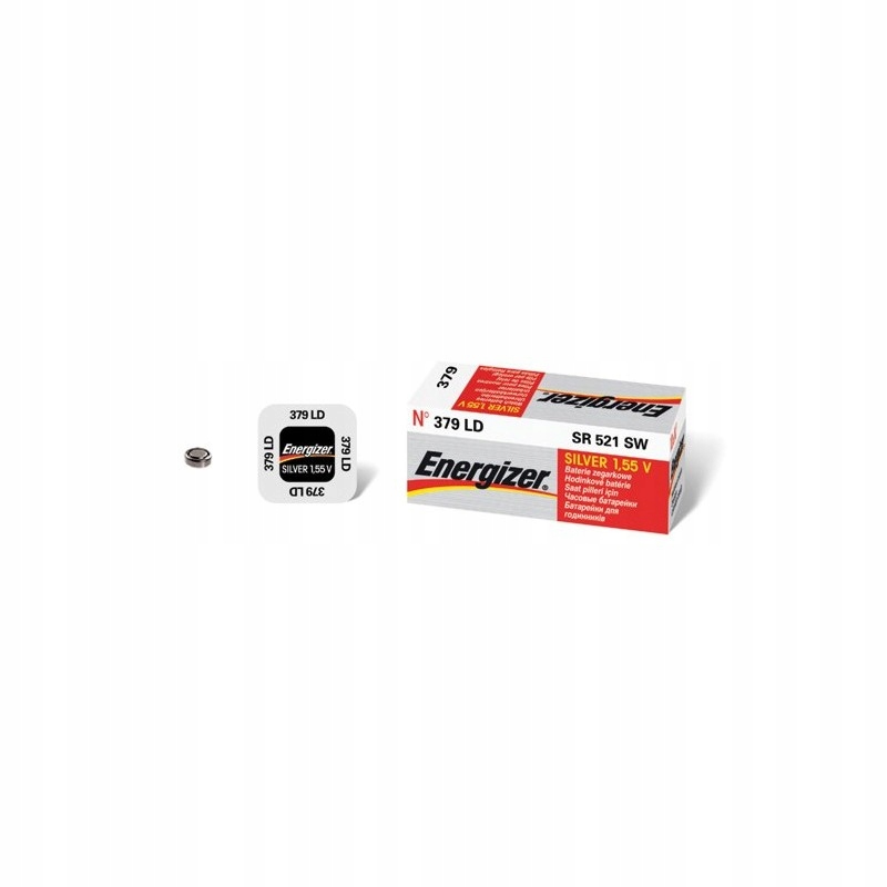 

1 x Bateria Srebrowa Energizer Sr 521 379 AG0 SR63