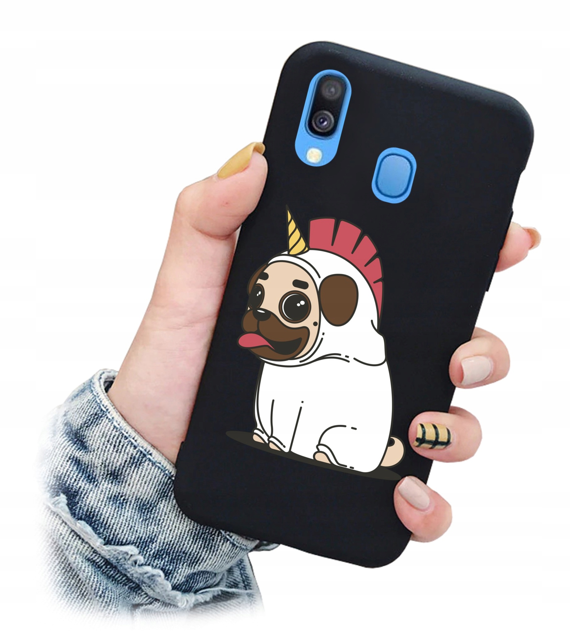 

Etui case Matowe Matt wzory do Samsung Galaxy A40