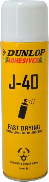 

Klej tapicerski Dunlop J-40 spray tapicer 500ml