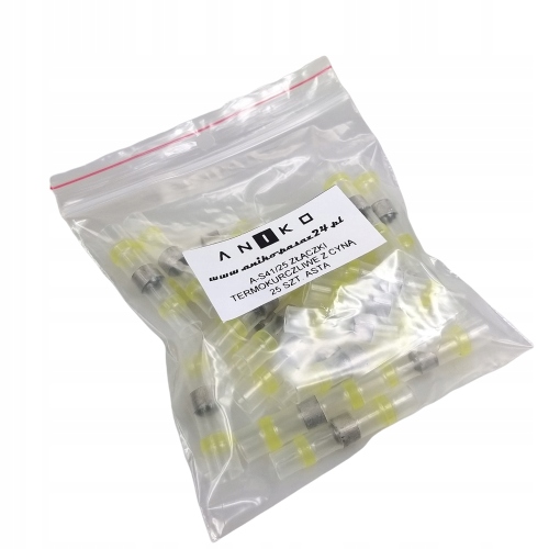 ТЕРМОУСАДОЧНЫЕ ФИТИНГИ С ОЛОВОМ 100 ШТ. Аста а-С41