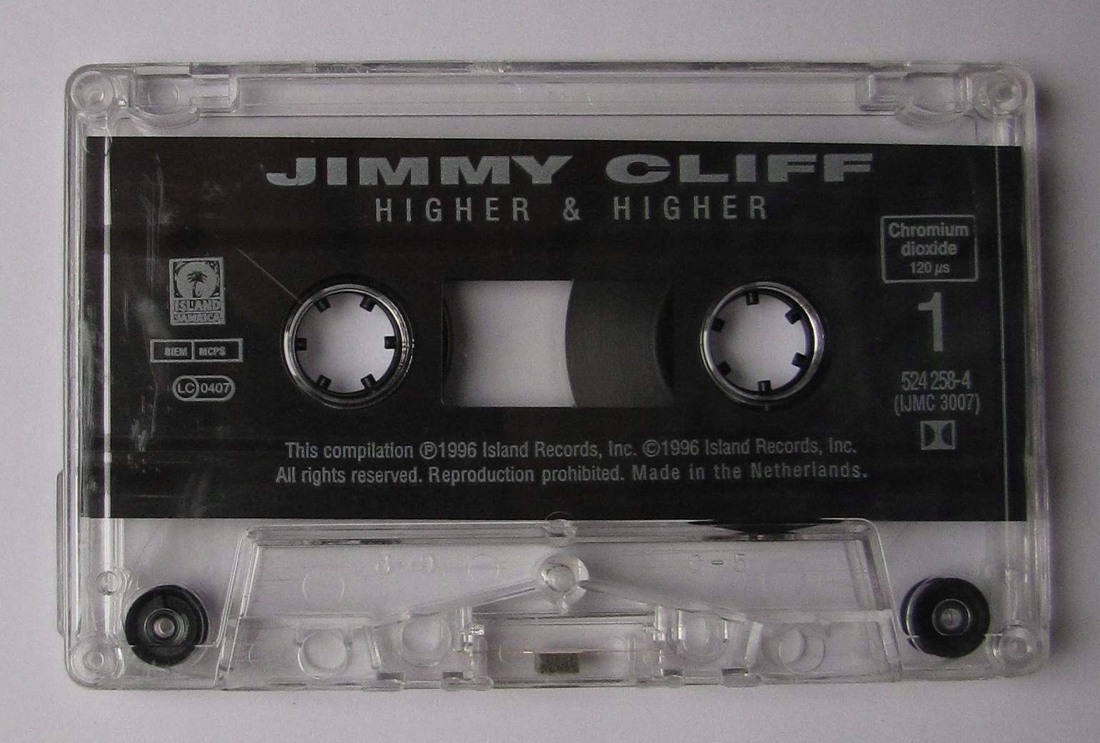 JIMMY CLIFF Higher & Higher ~ kaseta Gatunek reggae, ska