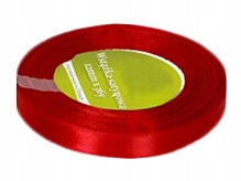 

Satynowa Wstążka tasiemka ozdobna Bordowa 12mm 32m