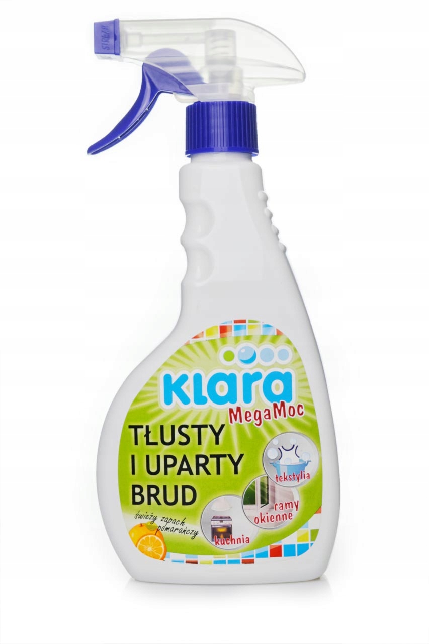 

Klara MegaMoc - usuwa tłusty brud i odplamia 0,5l