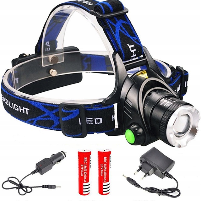 

Latarka Czołowa Led Zoom Cree XM-L T6 Czołówka