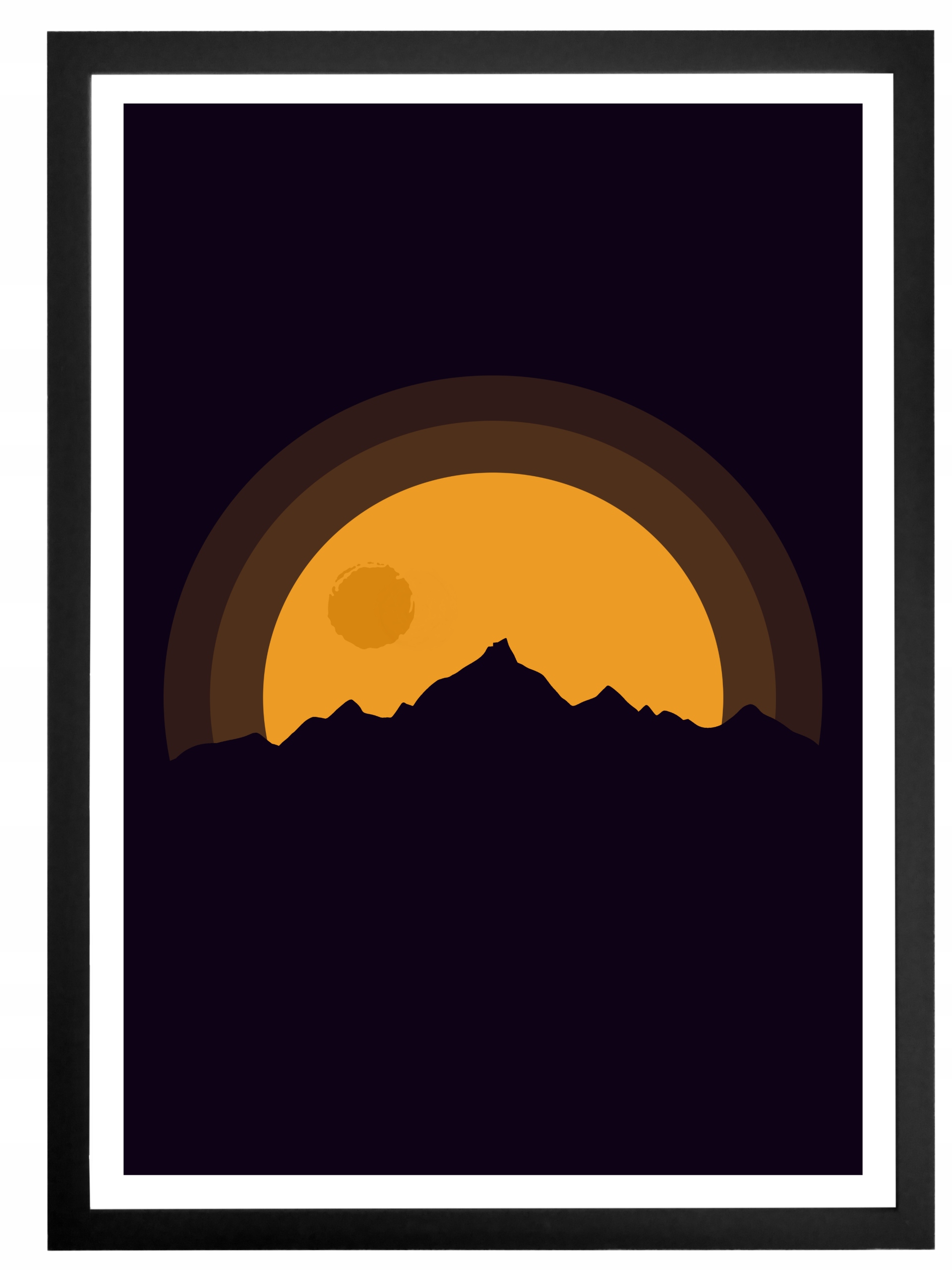 PLAKAT OBRAZ W RAMIE A3 PEJZAŻ DEKORACJA