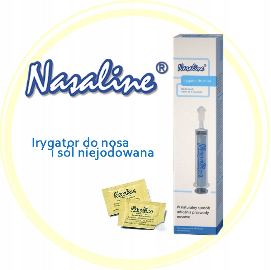

Nasaline irygator aspirator do nosa wyrób medyczny