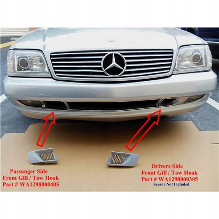 MERCEDES SL R129 * ZDERZAK PRZEDNI *DJ-TUNING Numer katalogowy części SL-1-03