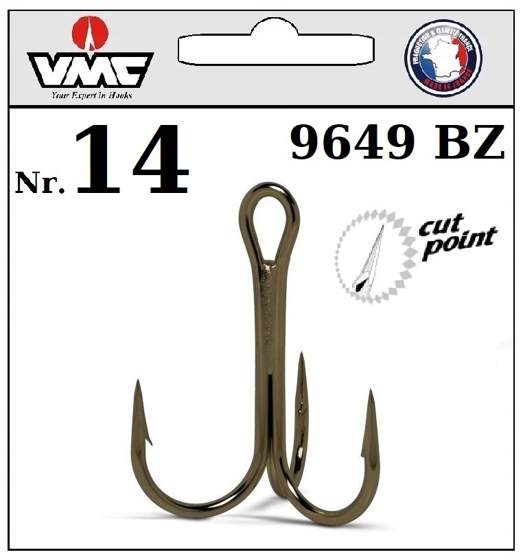 10 x KOTWICZKA VMC 9649 BZ Nr.14