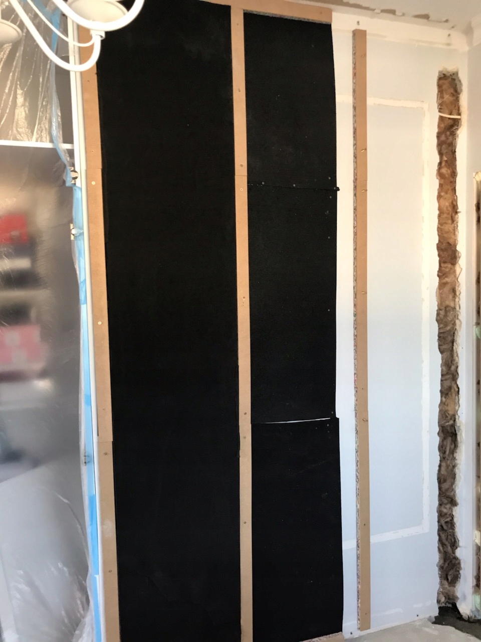 Mata GUMOWA wygłuszająca 5mm izolacja 50x100cm podkład pod panele tłumiąca Długość 50 cm