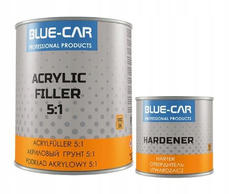 

Podkład Akrylowy Biały Blue-car 1L Kpl.