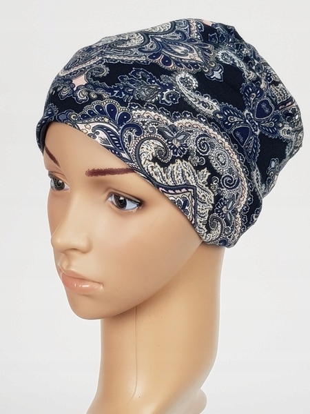 

Czapka Justynka K-131 podwójna turbany Eva Design