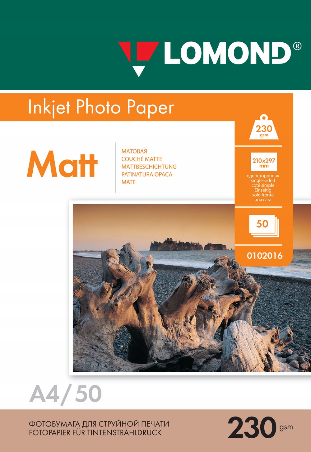 

Premium Papier Fotograficzny A4 matowy 230g 50 szt