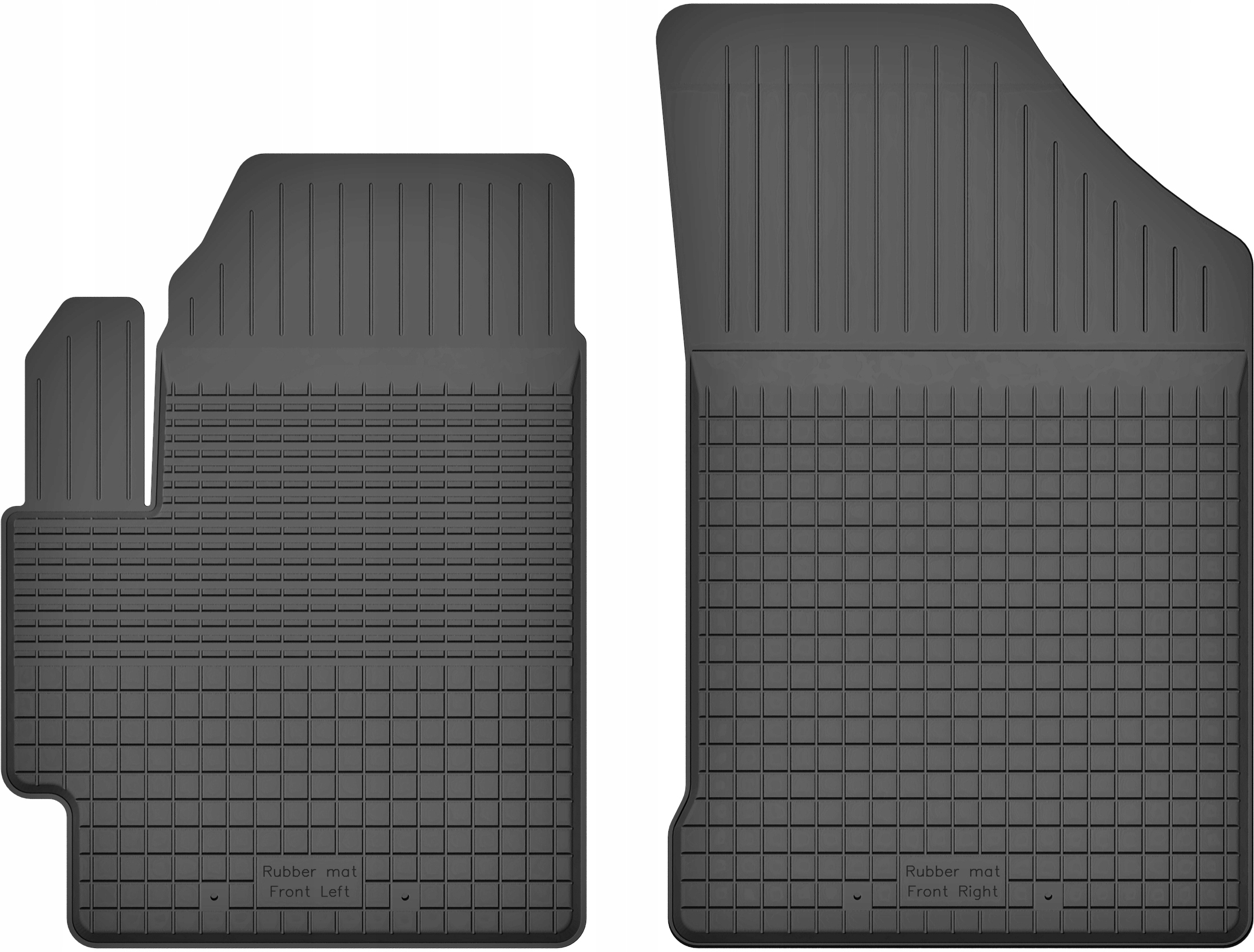 

Dywaniki gumowe przód do Chevrolet Spark III M300
