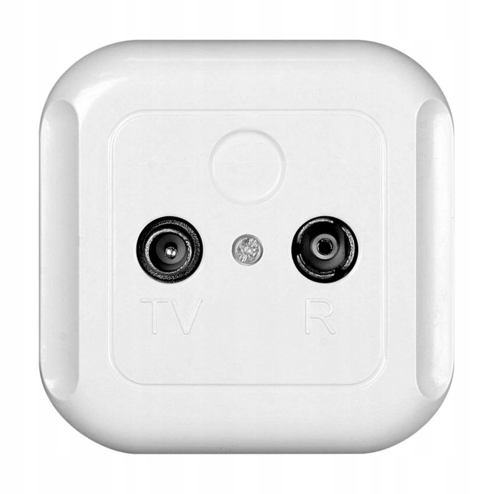 

Topaz Gniazdo P/t Antenowe Rtv Końcowe 6dB Białe