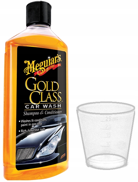 MEGUIARS GOLD CLASS Car Wash Szampon 473 ml MIARKA