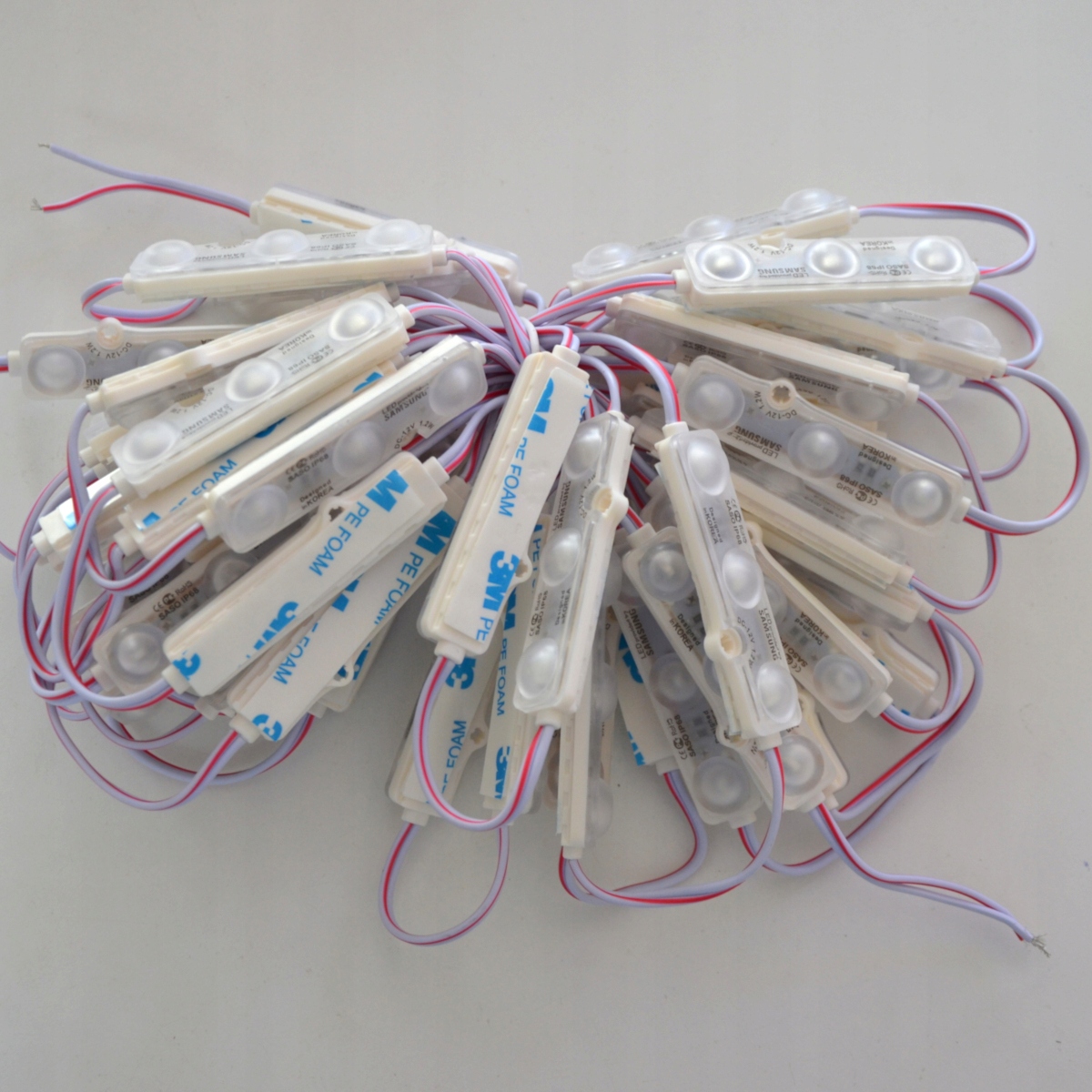 MODUŁ LED PLASTIK IP68 5730x3 ZIELONY 1,2W SAMSUNG Marka inna