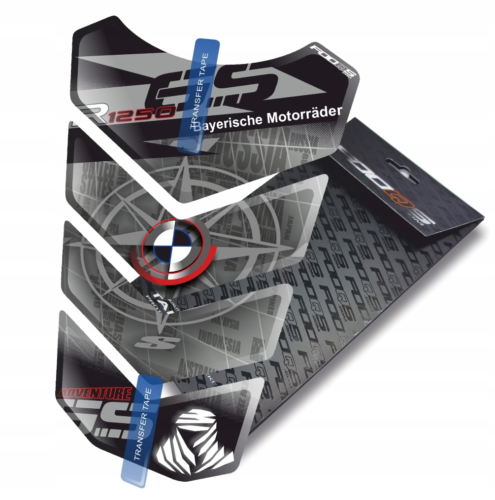 Танк-накладка від FOOQS для BMW R-1250-GS ADVENTURE