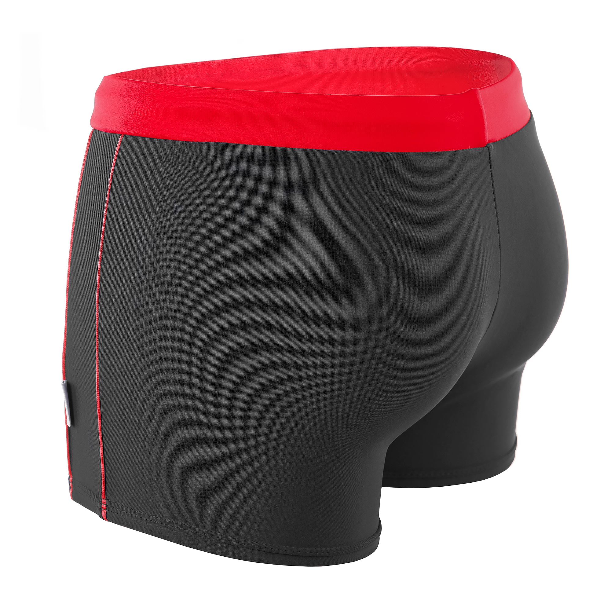 Elastyczny STRÓJ KĄPIELOWY Niebieskie BOKSERKI Z KIESZONKĄ Szybkoschnące L Wzór dominujący bez wzoru