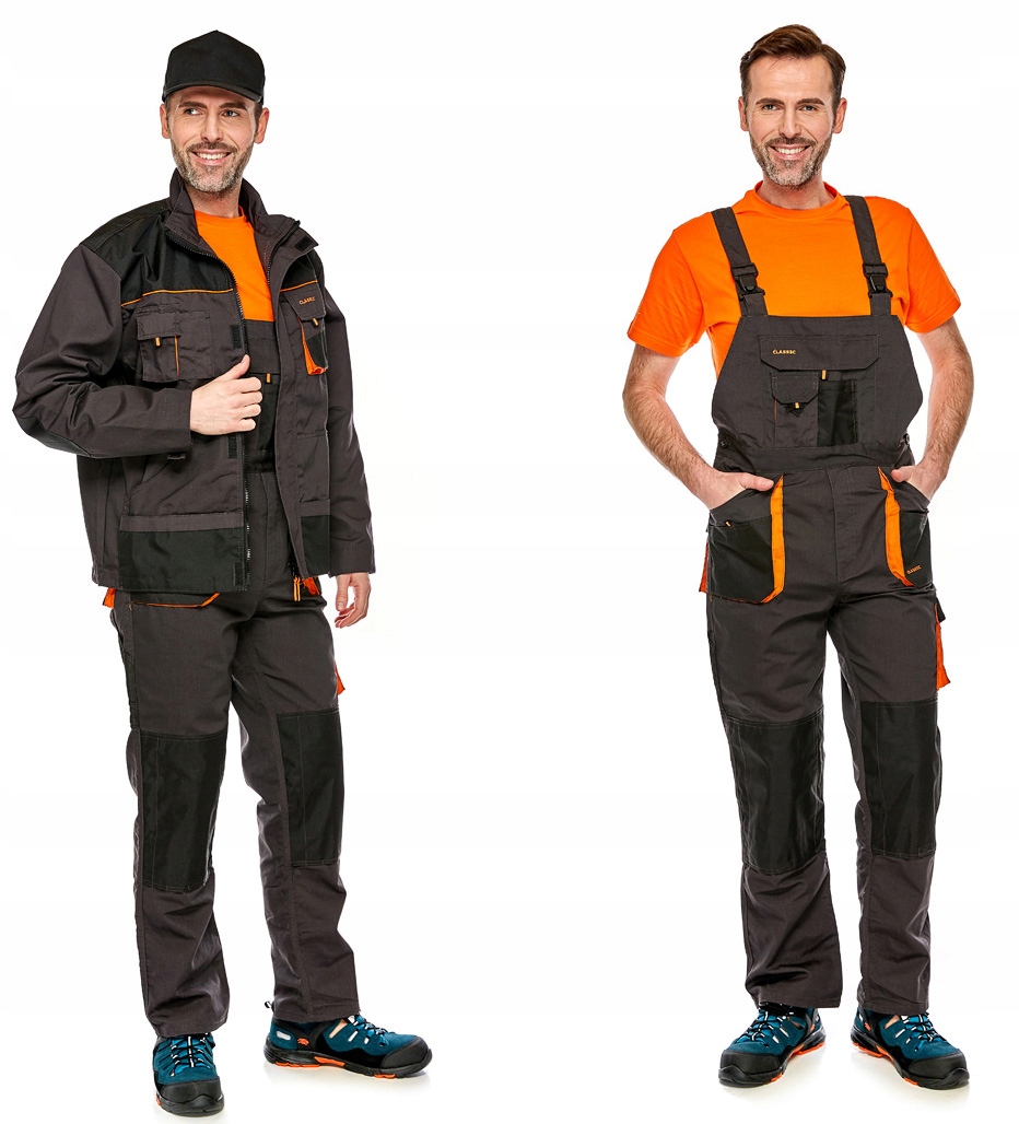 

Kom.spodnie ogrodniczki + bluza robocze Classic 60