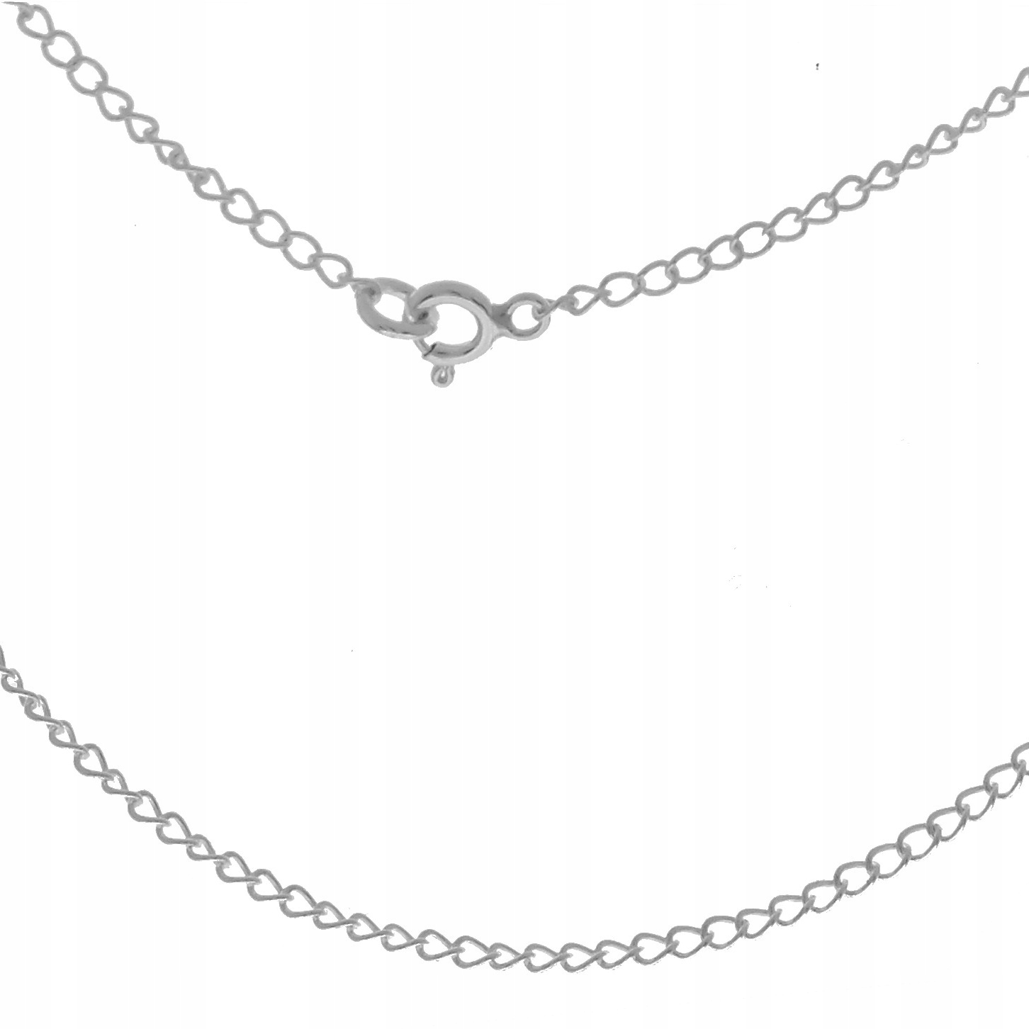 

Srebrny Łańcuszek Rolo 50 CM Srebro 925
