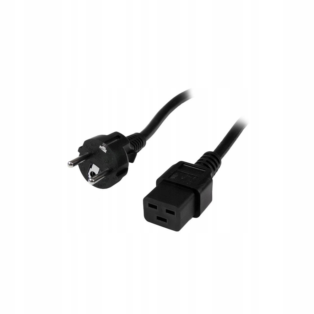 

Kabel Zasilający IEC320 Schuko Na C19 16A 2.5M