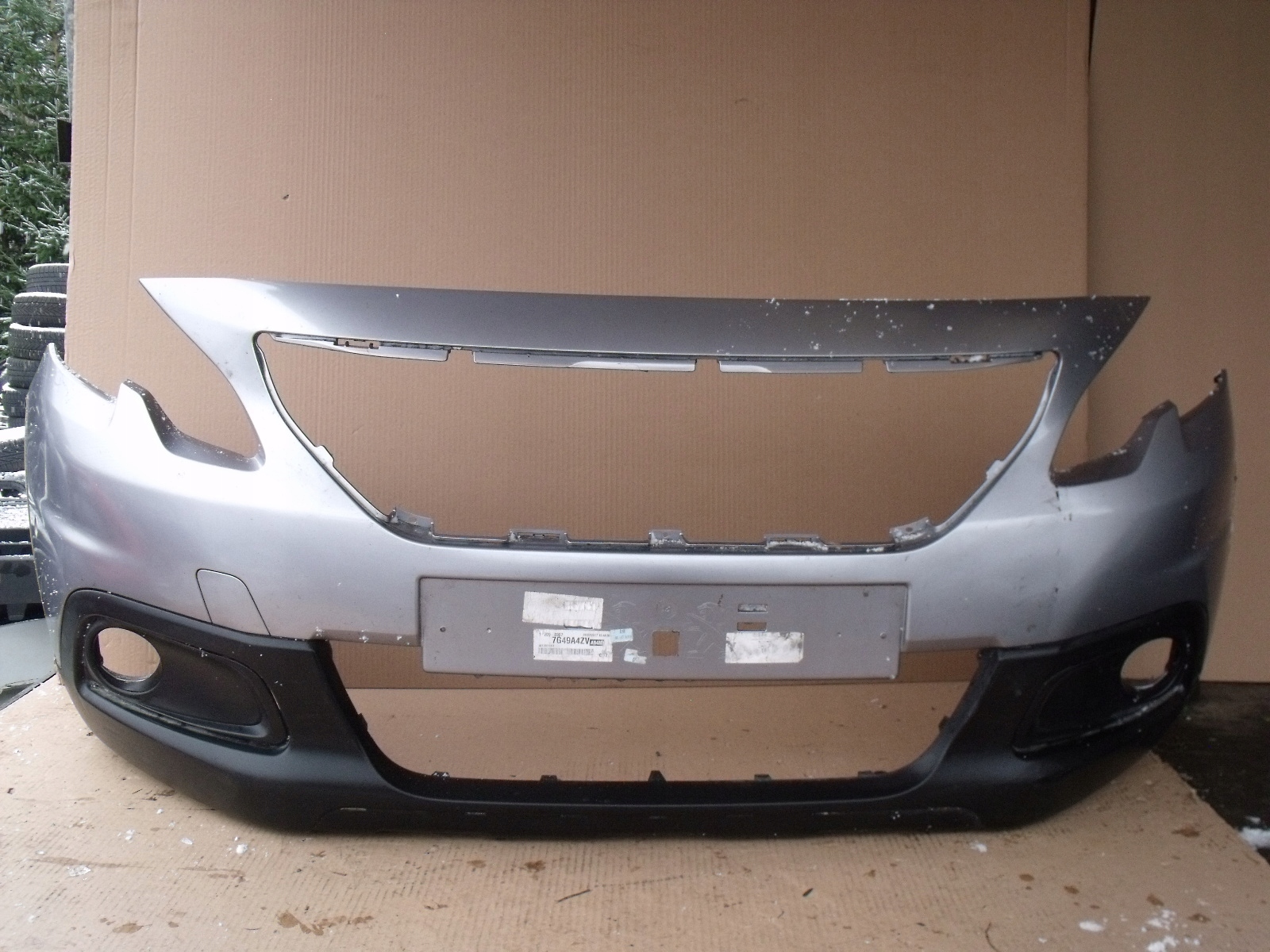 БАМПЕР ПЕРЕД ПЕРЕДНИЙ PEUGEOT 2008 ОРИГИНАЛ