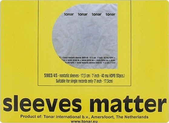 KOPERTY WEWNĘTRZNE LP 7'' TONAR ANTISTATIC 50 SZT Model 5983