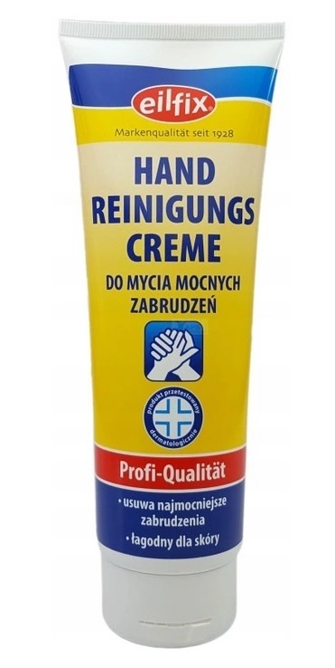 

Eilfix Pasta Krem Bhp do mycia rąk w tubie,ścierna