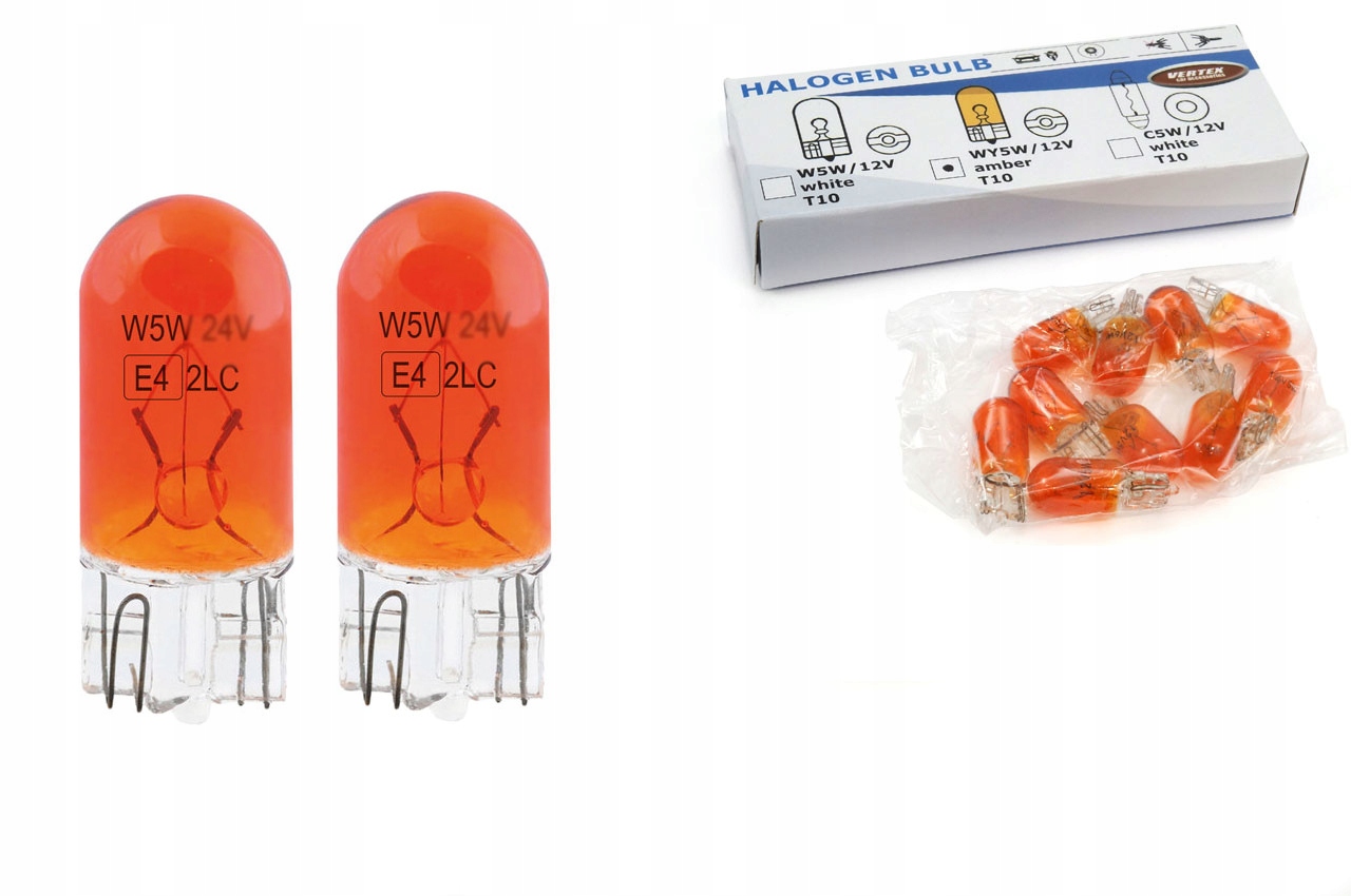 

Żarówki WY5W T10 5W W2.1x9.5d 12V 2szt.