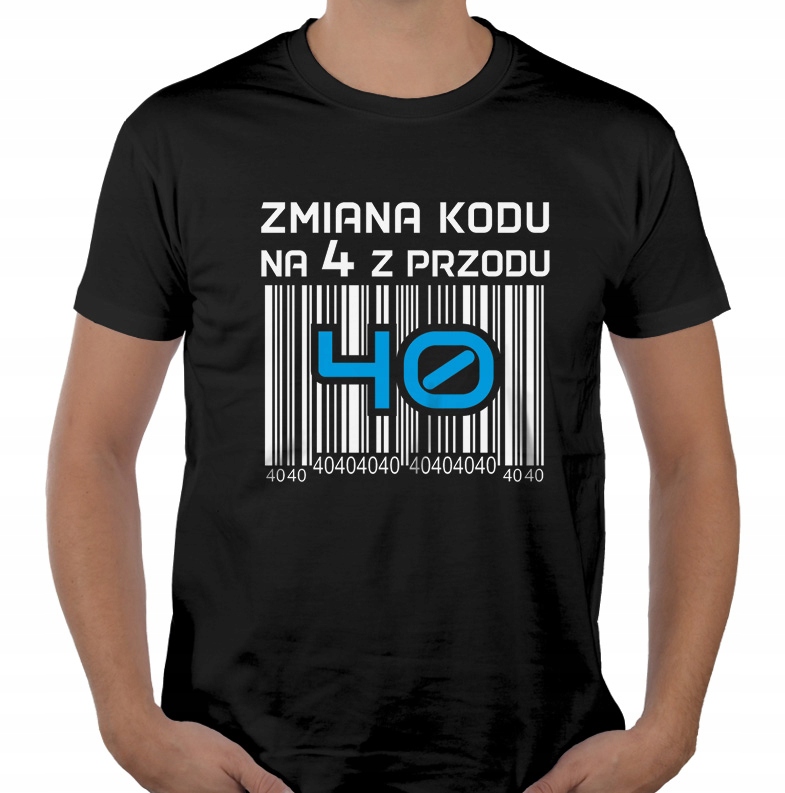 

Koszulka na urodziny 30 40 50 60 70 80 lat ur07 XL