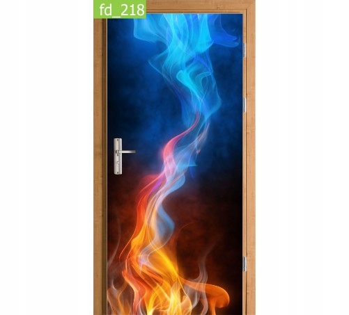 

Fototapeta Naklejka na drzwi Woda Ogień Dym