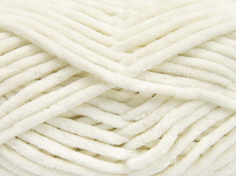 

Chenille 2 m Off White