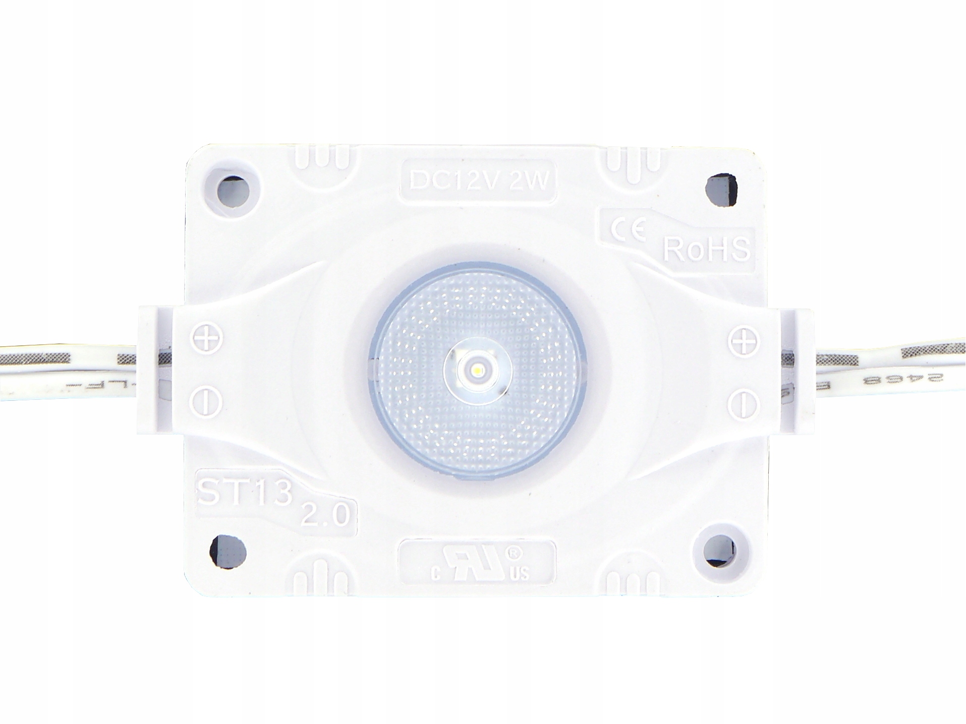 

Moduł led Mocny 195 lumen 12V 2W biały zimny 6500K