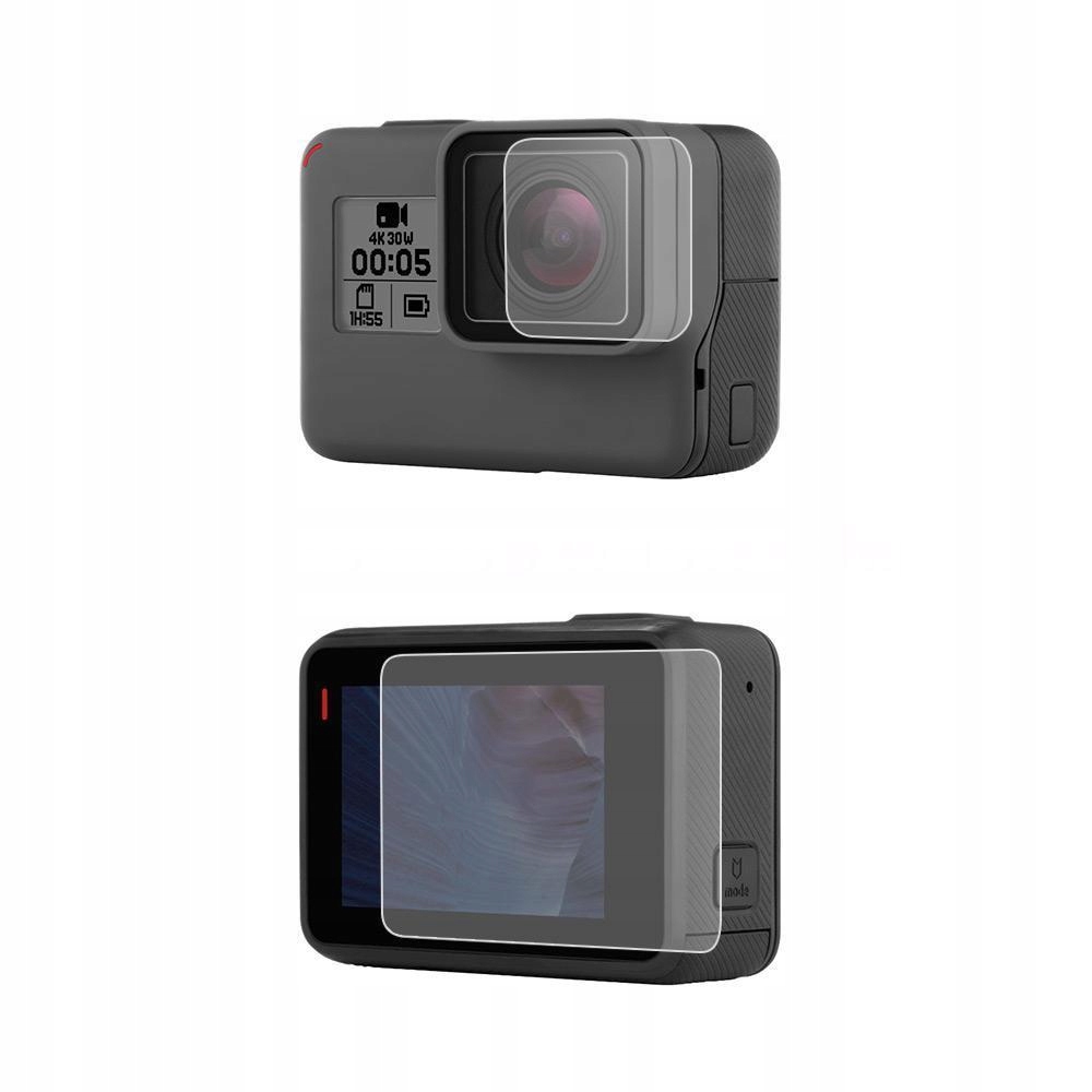 GoPro HERO 7 чорний загартоване скло екран об'єктив мета GoPro