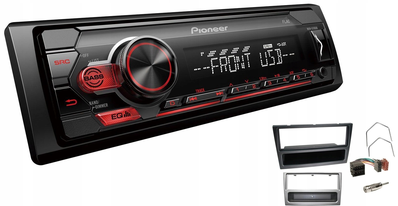 Pioneer MVH-S110UB Autorádio Aux Usb MP3 Opel Vectra Corsa Gila